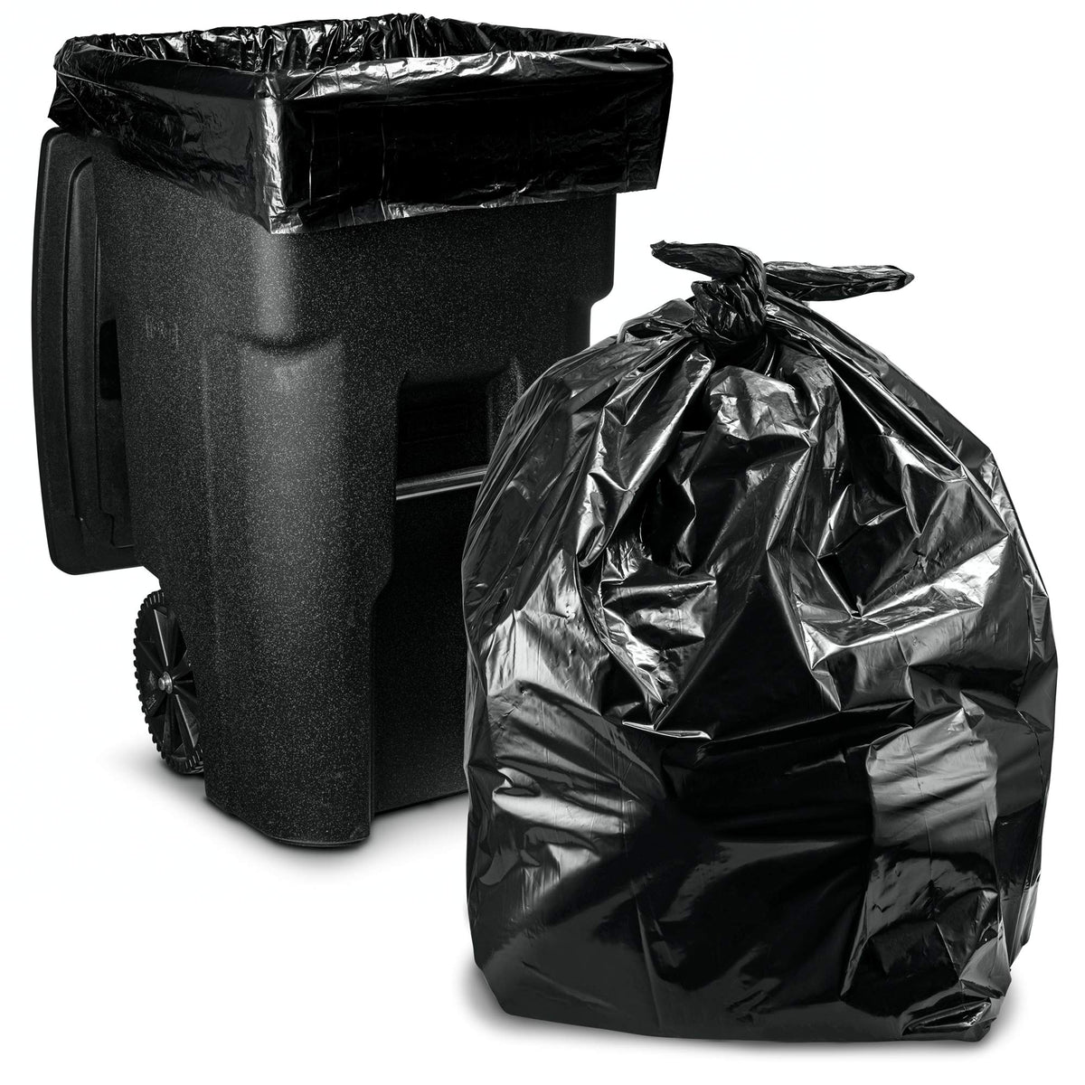 95 Gallon 2 Mil Heavy Duty Trash Bags 25 Count V701978