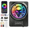 1200W 10" Slim Under Seat Car Subwoofer with Built-in Amplifier T9741