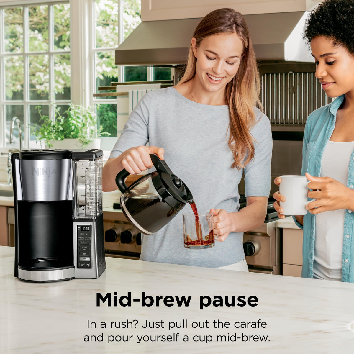 12 Cup Glass Carafe Stainless Steel Coffee Maker O886803