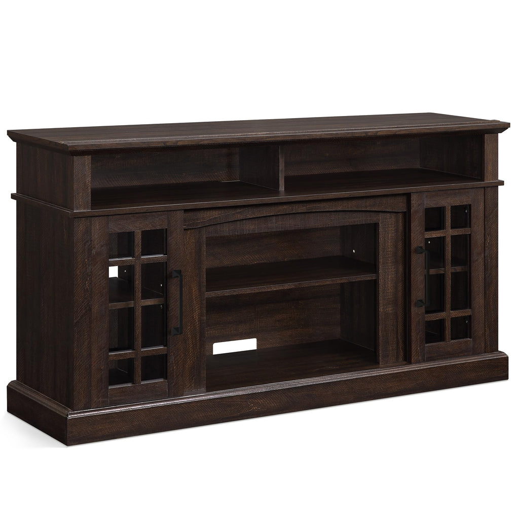 58" Espresso TV Stand & Media Entertainment Center C34257