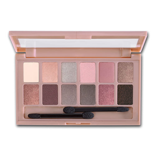 12 Pigmented Matte & Shimmer Eyeshadow Palette Q884
