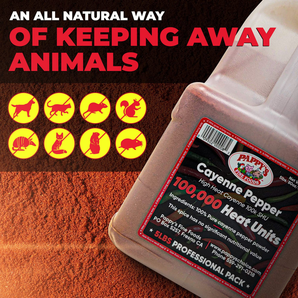 Cayenne Pepper Powder 5lb Jar Q213