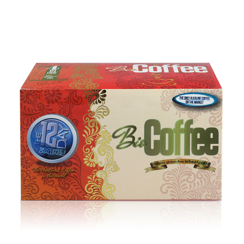 Organic Instant Non-dairy Alkaline Coffee 12 Sachet Box K24643