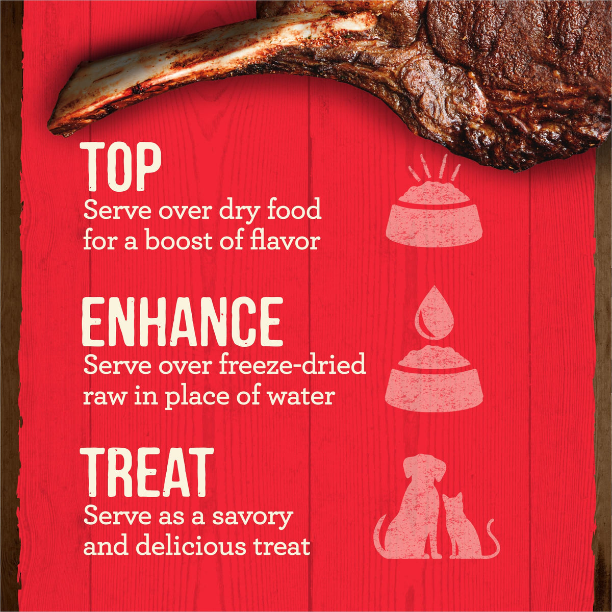 Grain Free Beef Bone Broth Dog and Cat Food Topper 16 oz D712750