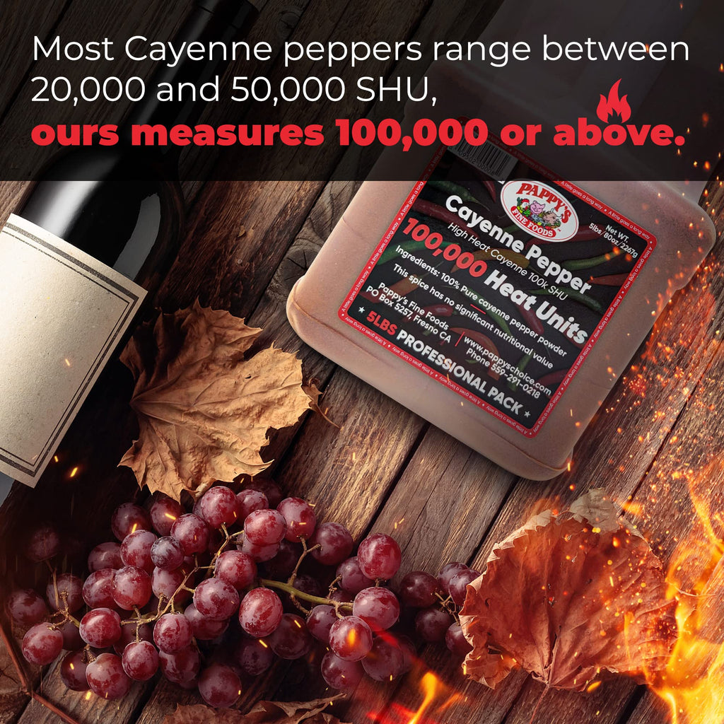 Cayenne Pepper Powder 5lb Jar Q213